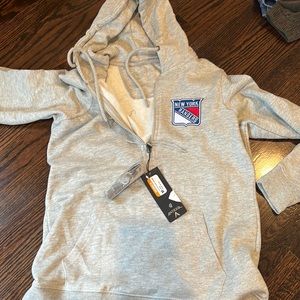 Women’s NY Rangers Hoodie size medium.